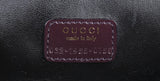 Plum Vanity Leather Bag