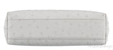 L19 White Ostrich Pouch