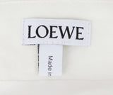 Loewe White Leather Strap Dress