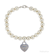 Return To Tiffany Silver Bead Bracelet