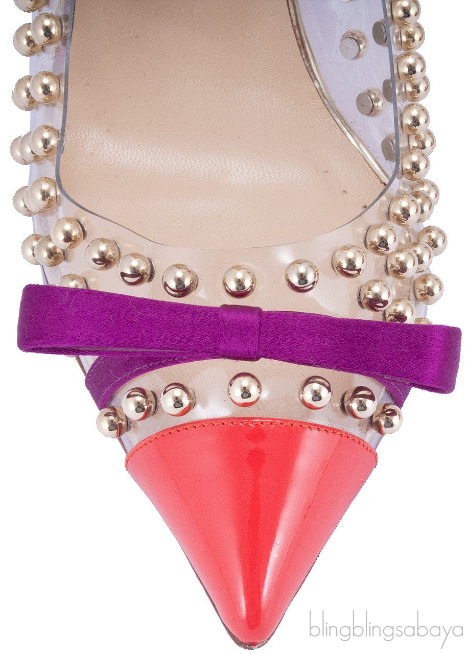 Bille Et Boule 100 Studded PVC Pump
