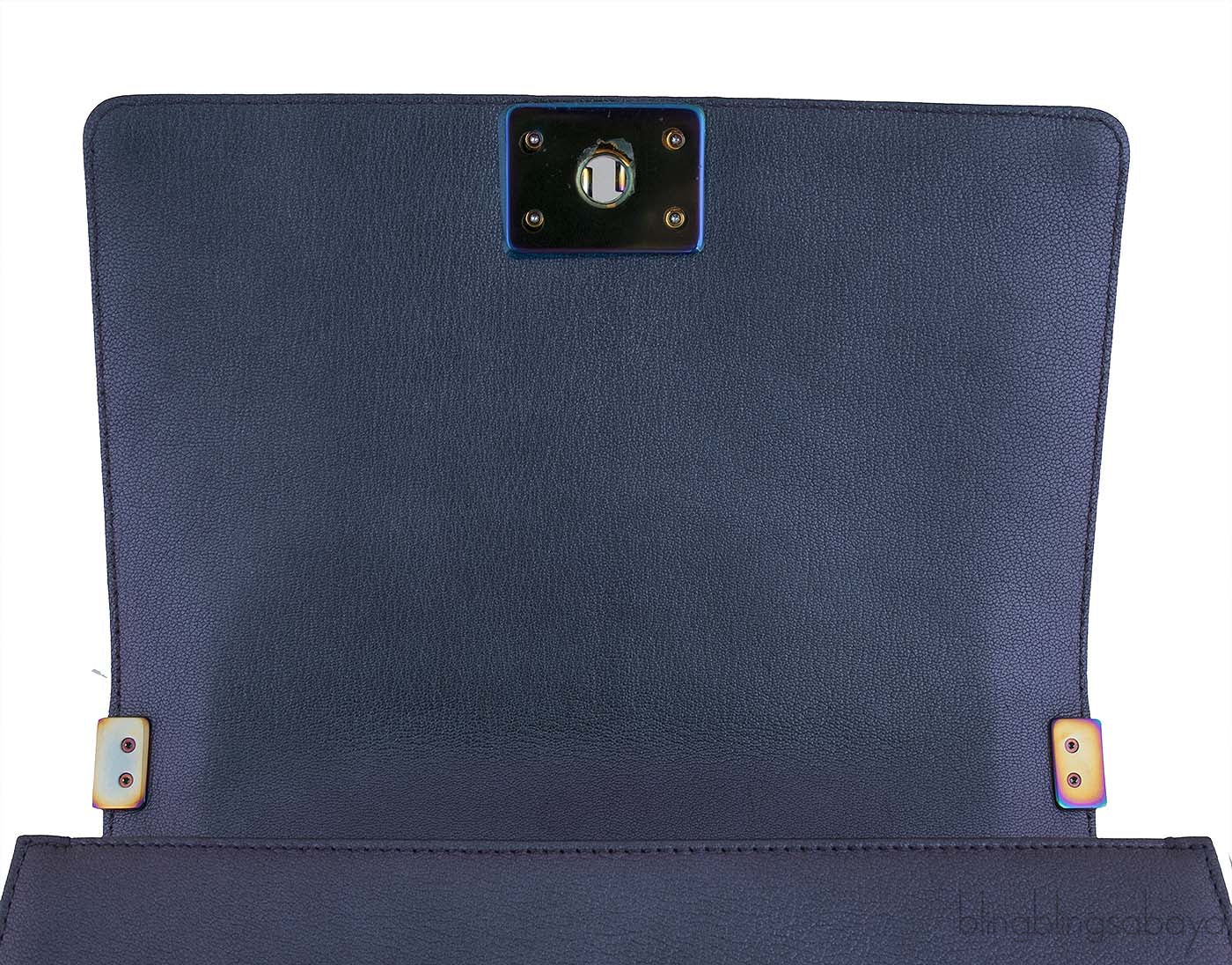 Le Boy Iridescent Medium Flap Bag