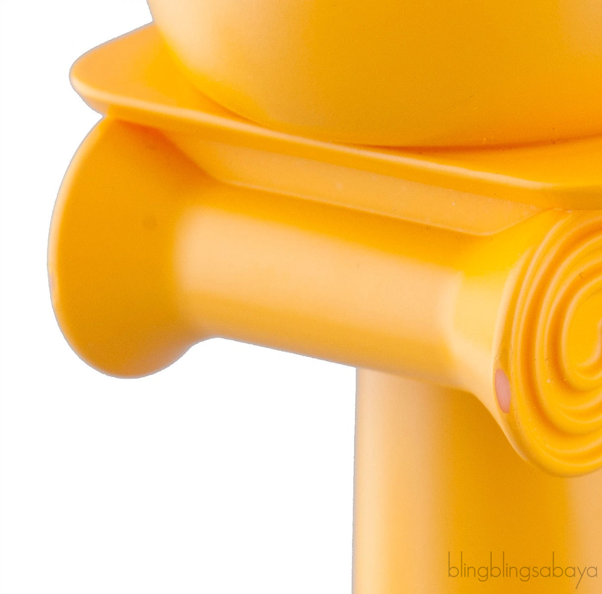 Parthenon Grecian Gladiator Column Heels Yellow