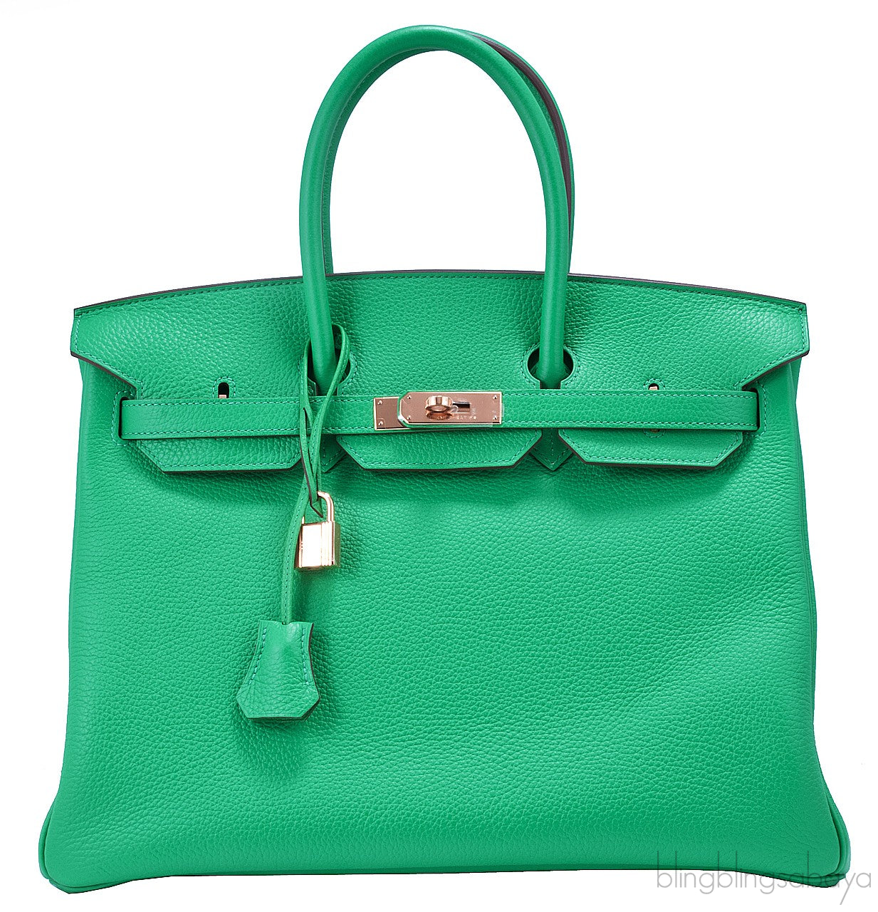 Birkin 35 Menthe Green Togo