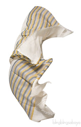Stripe Print Off-white Stole