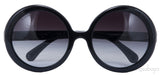 Oversized Black CC Sunglasses