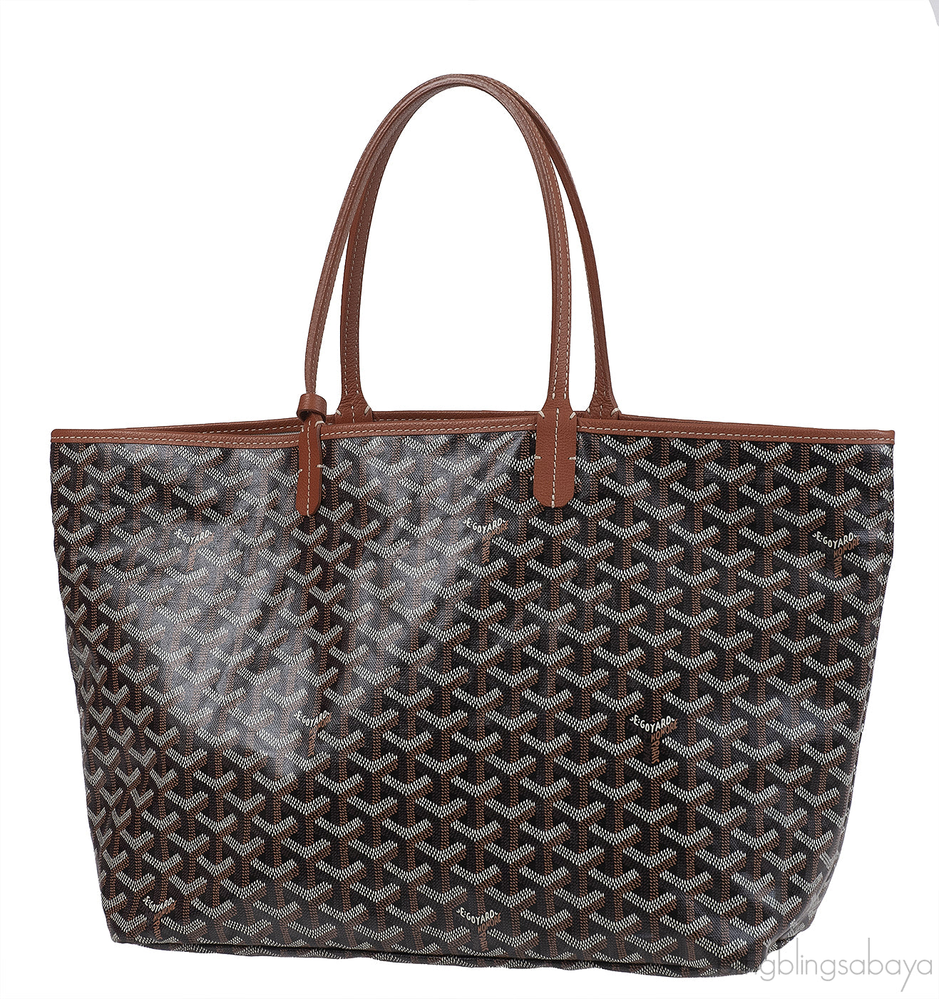 Goyard Saint Louis PM Tote Bag Goyardine Canvas