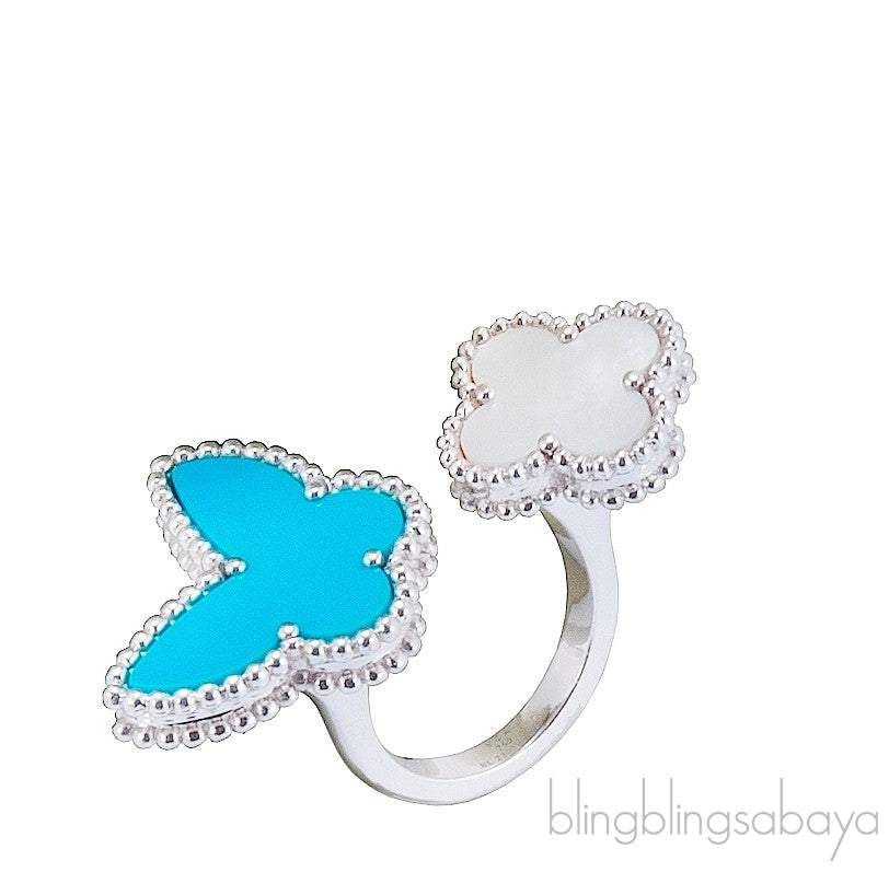 Lucky Alhambra Turquoise Ring