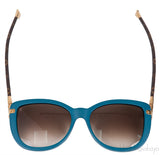 Charlotte Monogram Blue Sunglasses