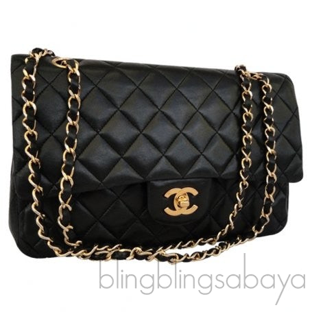 Mademoiselle Coco Black Lambskin