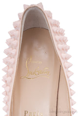 Pigalle Spikes 100 Peach Pump