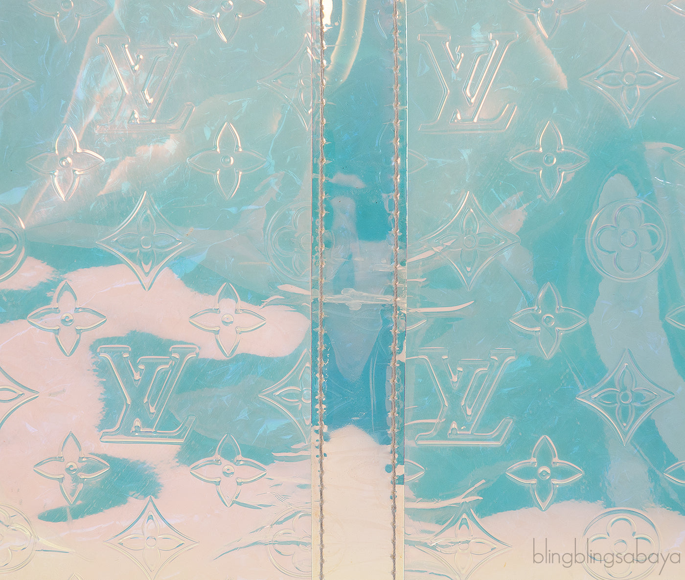 Louis Vuitton Monogram Prism Keepall Bandouliere 50
