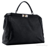 Black Peek-a-boo Satchel