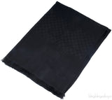 Damier Monogram Black Scarf