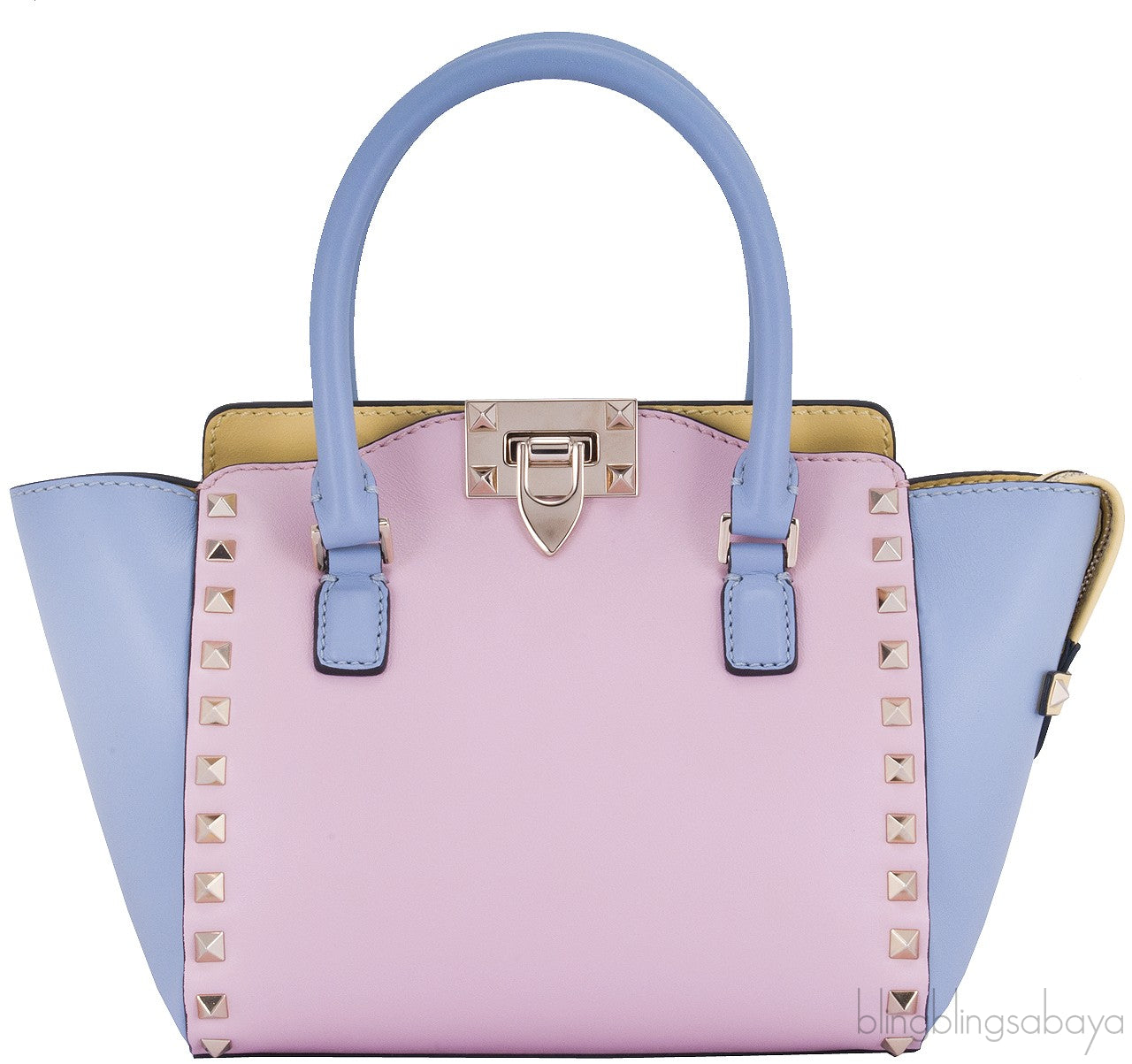 Rockstuds Mini Pastel Leather Tote