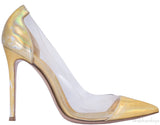 Metallic Gold PVC Panel Pump