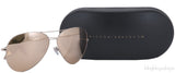 Gold Aviator Sunglasses