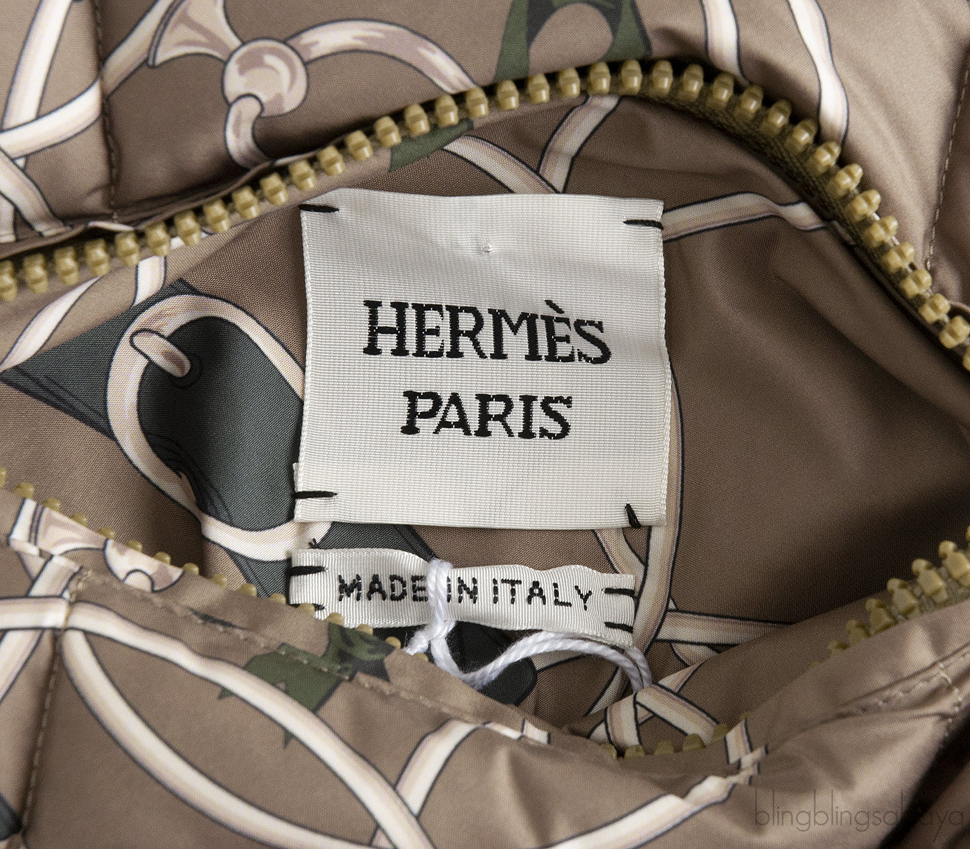 Vert Gobi Doudoune Courter Reversible Jacket