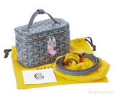 Goyard Grey Muse Butterfly Mini Vanity Bag