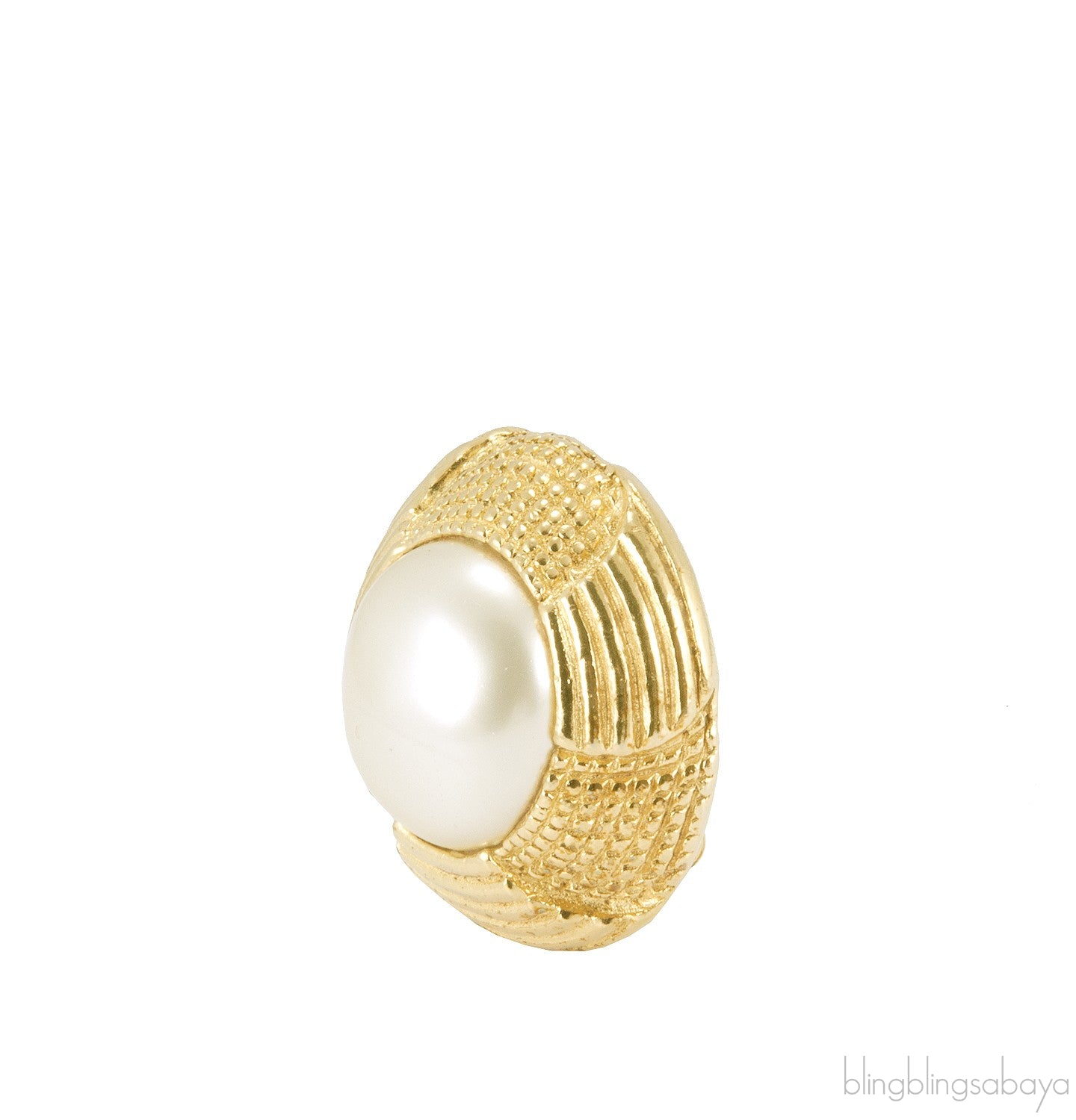 Faux Pearl Vintage Earrings