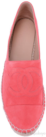 CC Suede Coral Espadrille