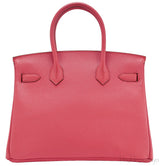 Birkin 30  Flamingo Epsom PHW
