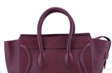 Mini Luggage Rust Maroon