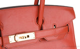 Birkin 30 Tadelakt Capucine GHW