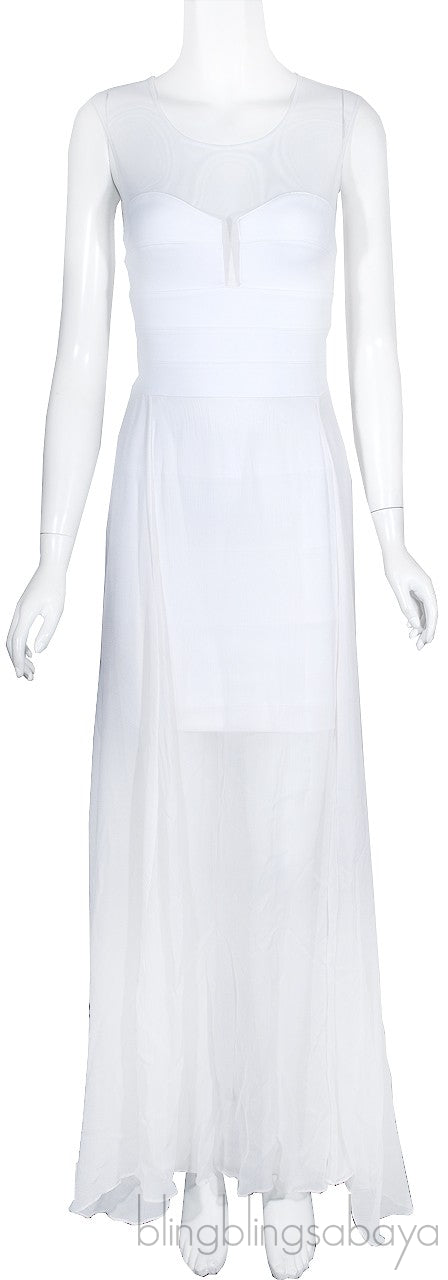 White Alai Dress