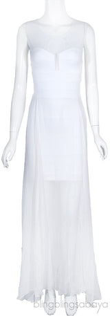 White Alai Dress