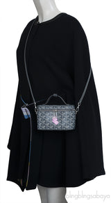 Goyard Grey Muse Butterfly Mini Vanity Bag