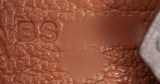 Hermes Special Order Birkin 25 Gris Tourterelle Ostrich and Toffee GHW