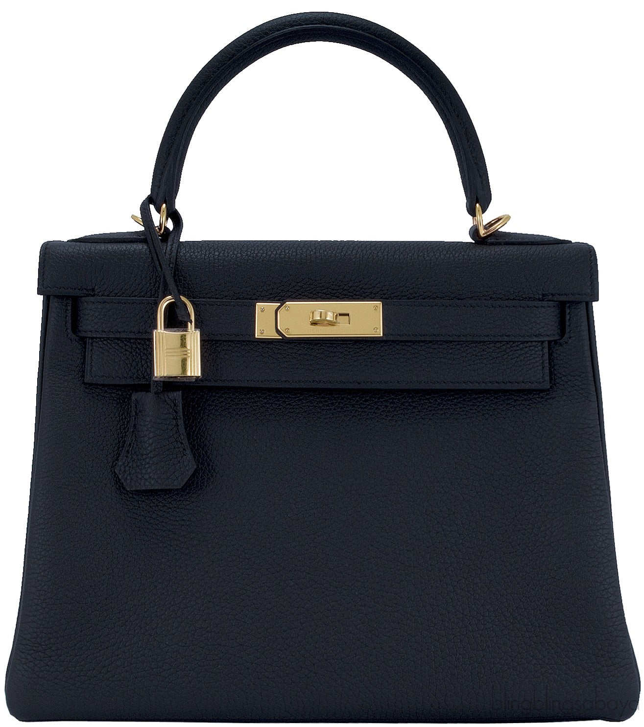 Kelly 28 Black Togo GHW
