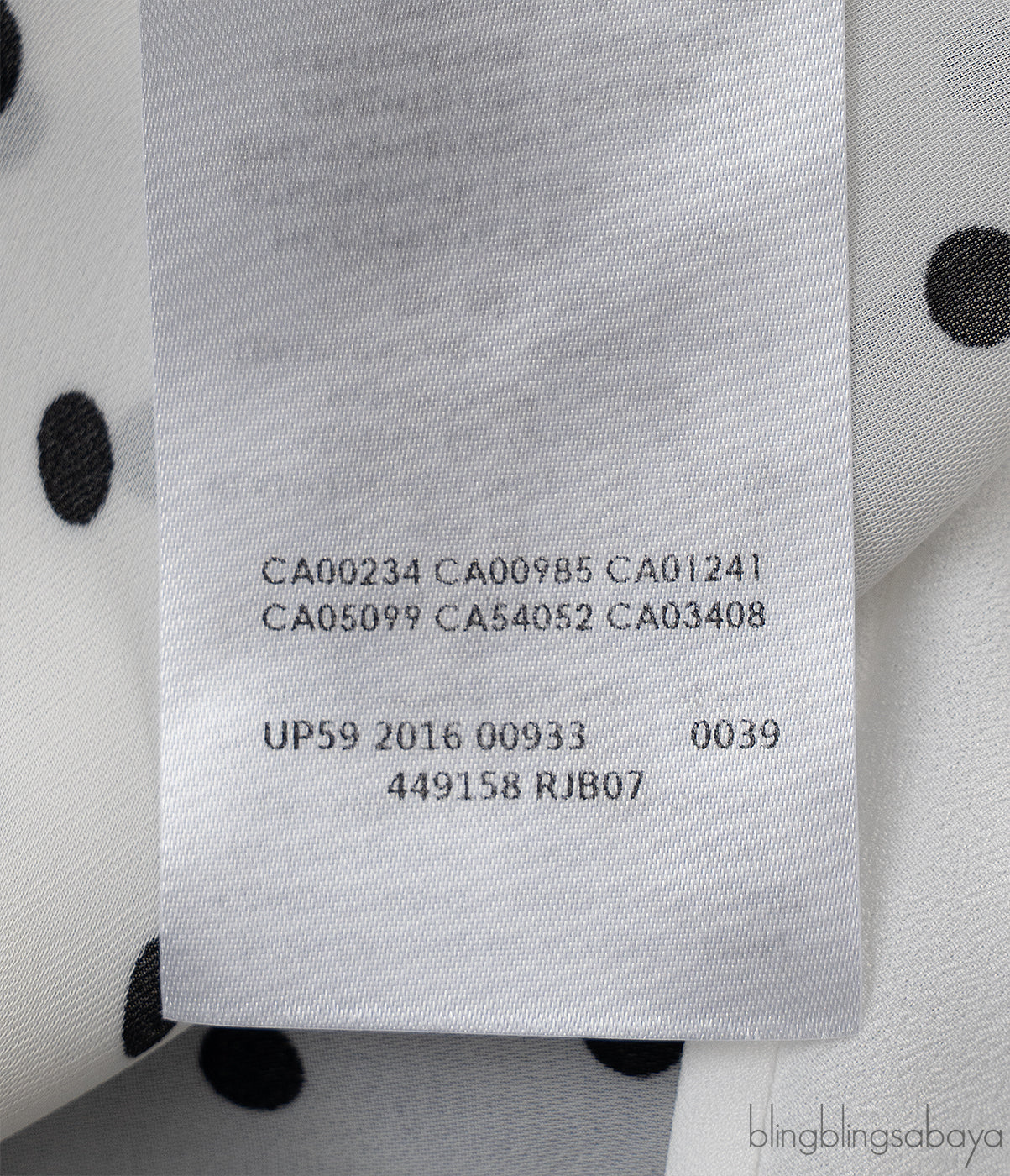 McQ by Alexander McQueen White Polka Dot