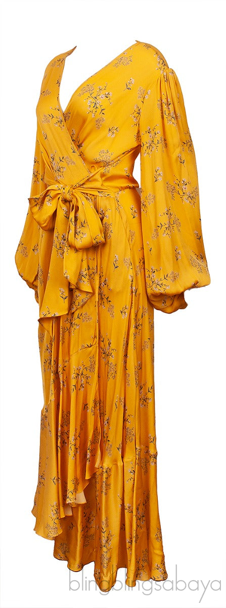 Yellow Exotic Pitaya Dress