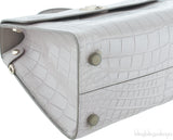 Diorever Grey Crocodile Medium Bag