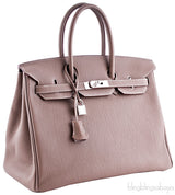 Birkin 35 Etoupe Togo