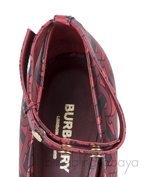 Red Wiltkin Logo Print Slingback