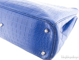 Bi-color Diorissimo Crocodile Bag
