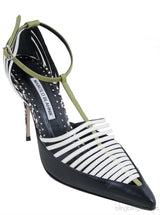 Multi-color Strappy Heels