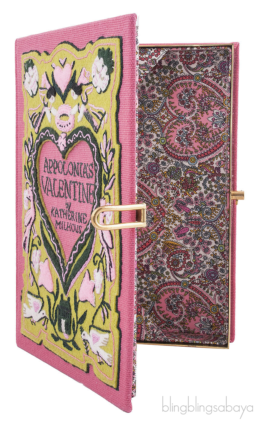 Appolonia\'s Valentine Embroidered Clutch*