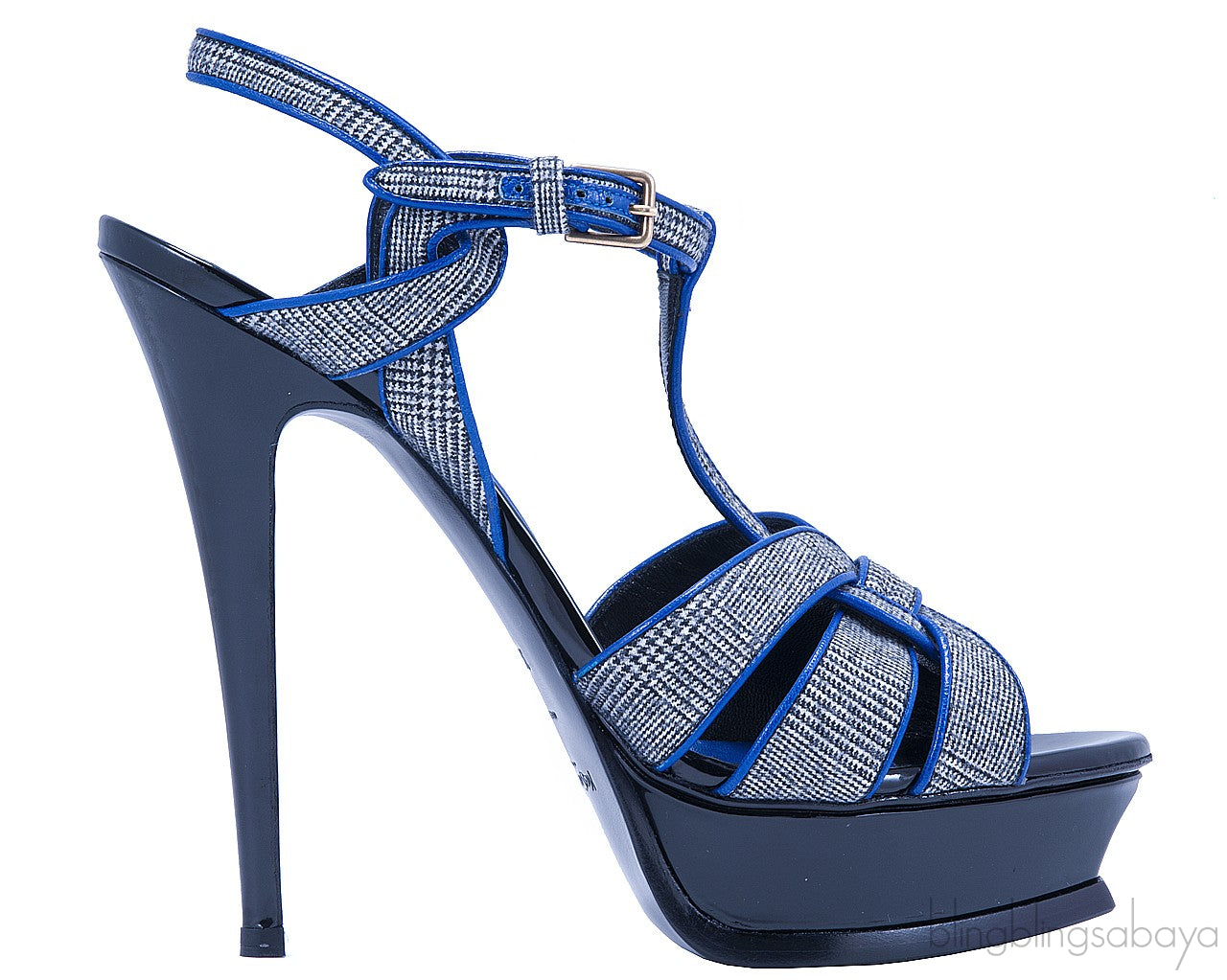 Tribute T-Strap Sandals with Canvas