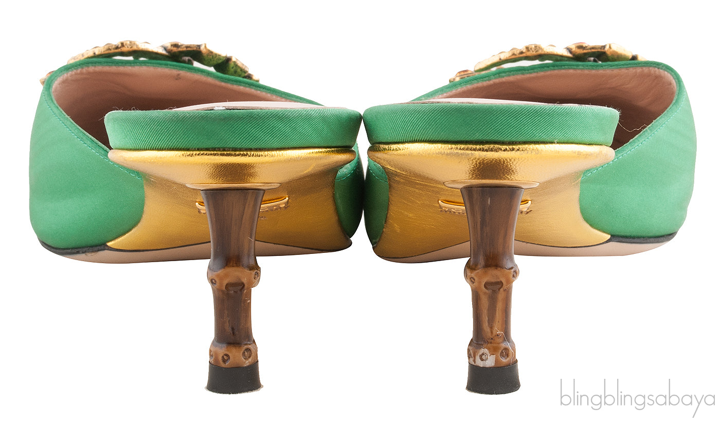 Green Unia GG Mule