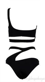 Lexxi Black Bikini Bra & Bottom