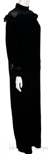 Black Velvet Jumpsuit