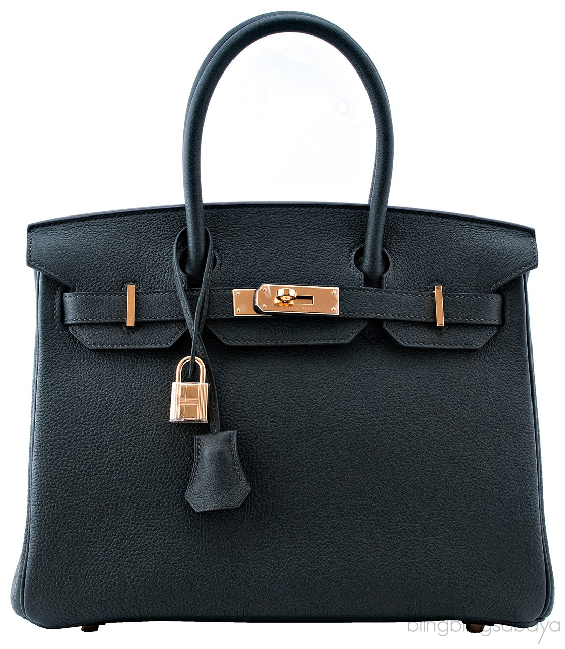 Birkin 30 Vert Fonce Togo
