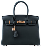 Birkin 30 Vert Fonce Togo