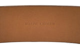 Equestrian-Bit Vachetta Belt