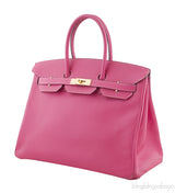 Birkin 35 Epsom Rose Tyrien GHW
