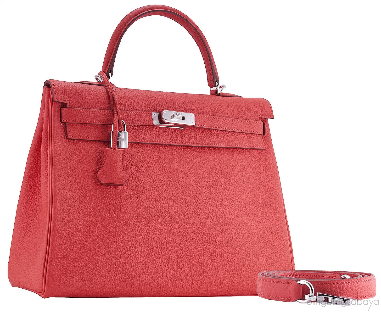 Kelly 35 Capucine Togo PHW